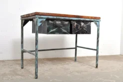 Pamono Vintage Industrial Worktable, 1950s Clearance