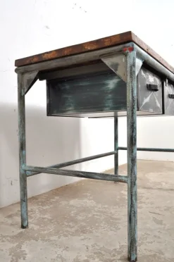 Pamono Vintage Industrial Worktable, 1950s Clearance