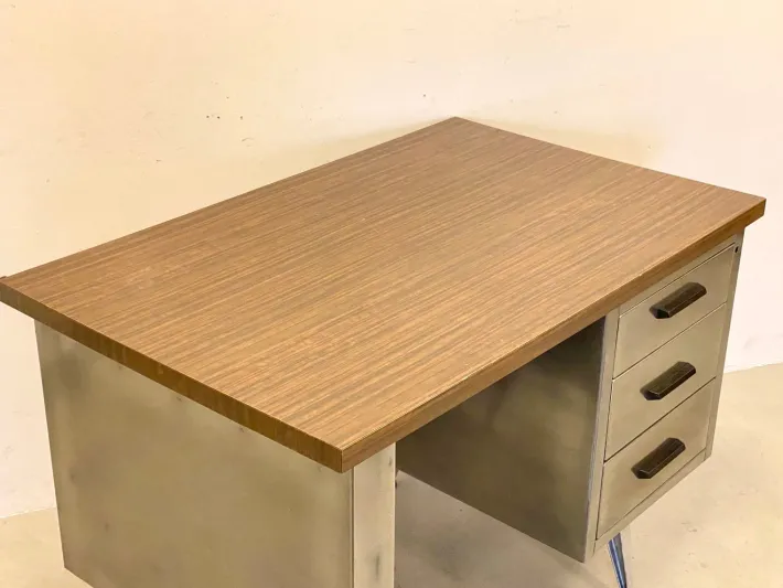 Pamono Vintage Iron Desk, 1970s Discount