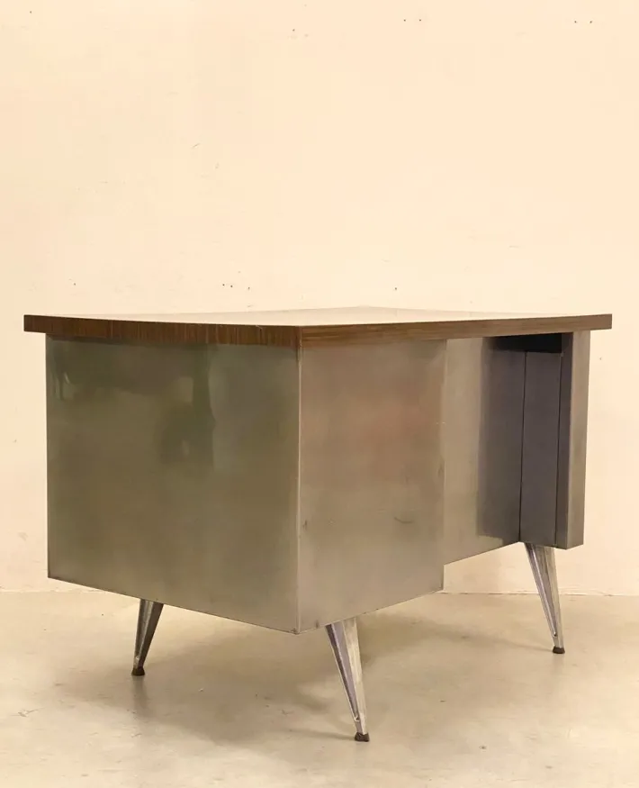 Pamono Vintage Iron Desk, 1970s Discount