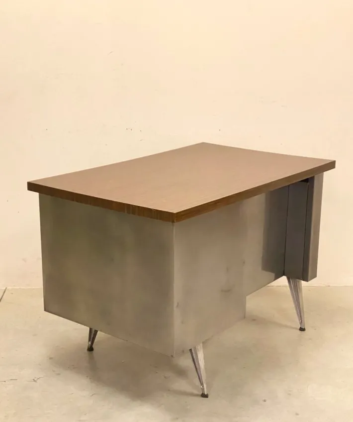Pamono Vintage Iron Desk, 1970s Discount