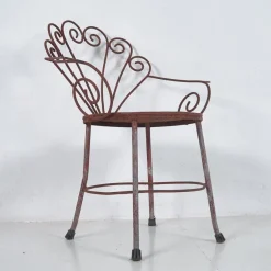 Pamono Vintage Iron Garden Chair, 1950 Best