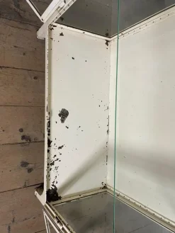 Pamono Vintage Iron Medicine Cabinet, 1930s Outlet