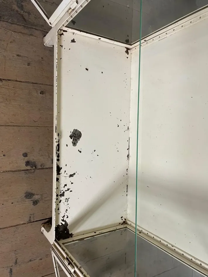 Pamono Vintage Iron Medicine Cabinet, 1930s Outlet