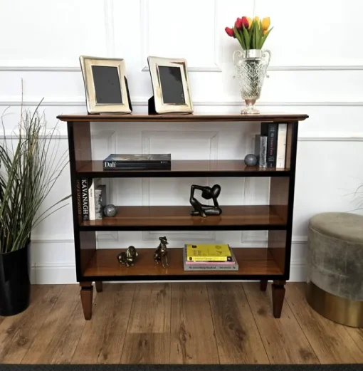 Pamono Vintage Italian Bookcase in Walnut, 1960s Discount