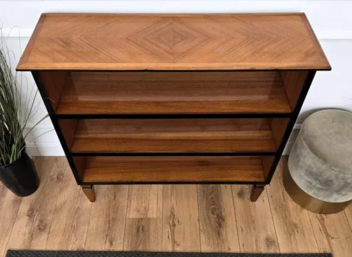 Pamono Vintage Italian Bookcase in Walnut, 1960s Discount