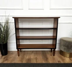 Pamono Vintage Italian Bookcase in Walnut, 1960s Discount