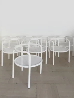 Pamono Vintage Italian Chairs by Gae Aulenti for Poltronova, 1960s, Set of 8 Hot