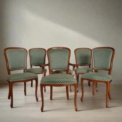 Pamono Vintage Italian Chairs from Selva, Set of 6 Discount