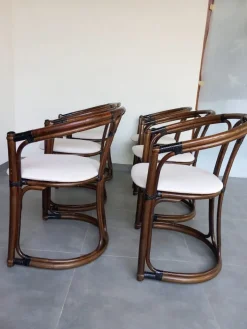 Pamono Vintage Italian Chairs, 1970s, Set of 6 Online