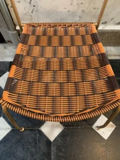 Pamono Vintage Italian Garden Patio Scoubidou Armchairs, 1950s, Set of 6 Sale
