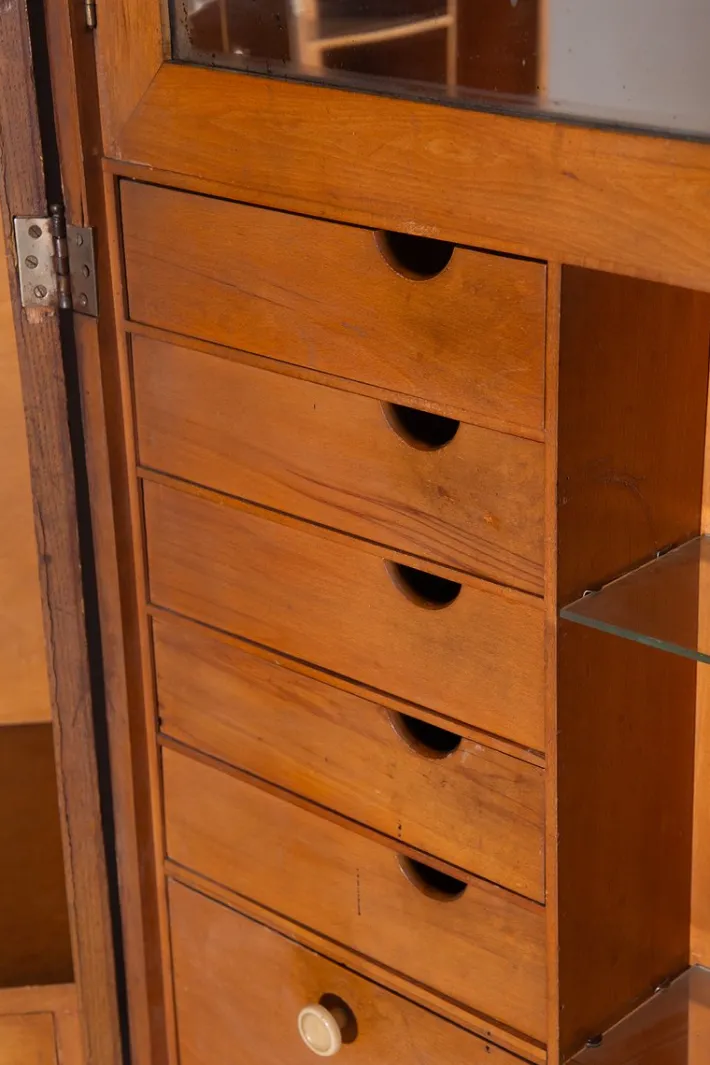 Pamono Vintage Italian Gentlemans Wardrobe, 1950s Discount