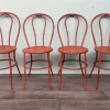Pamono Vintage Italian Iron Garden Chairs, 1950s, Set of 4 Sale