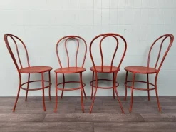 Pamono Vintage Italian Iron Garden Chairs, 1950s, Set of 4 Sale