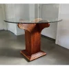 Pamono Vintage Italian Round Dining Table from Vivai Del Sud, 1970s Outlet