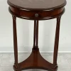 Pamono Vintage Italian Round Table with Drawer, 1980s Sale