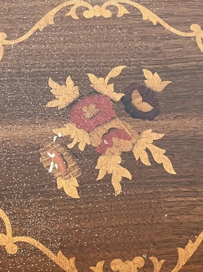 Pamono Vintage Italian Round Table with Drawer, 1980s Sale