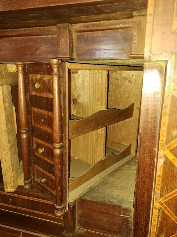 Pamono Vintage Italian Secretary, 1890s Online