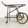 Pamono Vintage Italian Serving Trolley attributed to Cesare Lacca, 1950s Discount