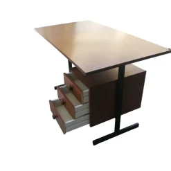 Pamono Vintage Italian Teak Desk, 1970s New