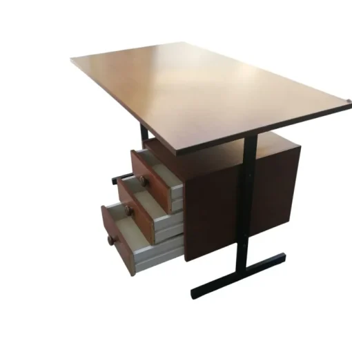 Pamono Vintage Italian Teak Desk, 1970s New