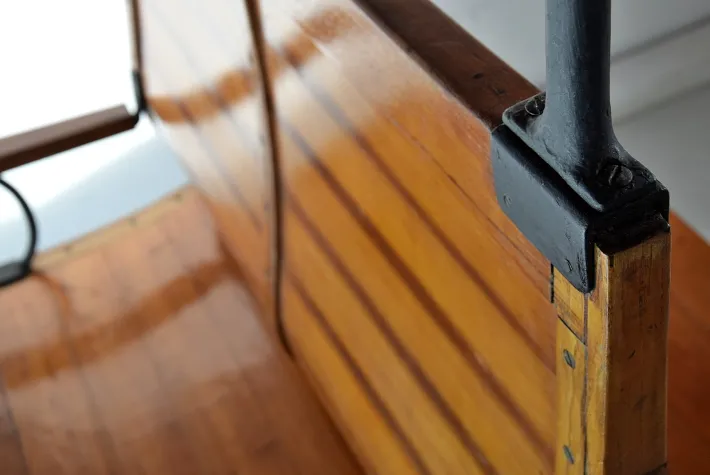 Pamono Vintage Italian Train Bench, 1920s Best