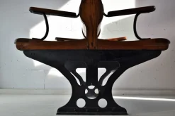 Pamono Vintage Italian Train Bench, 1920s Best