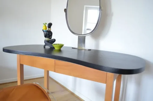 Pamono Vintage Kidney-Shaped Dressing Table, 1950s Outlet