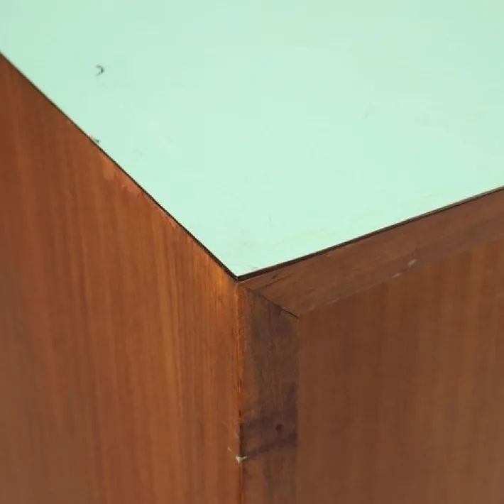 Pamono Vintage Laminate and Teak Veneer Cupboard, Italy, 1960s Online