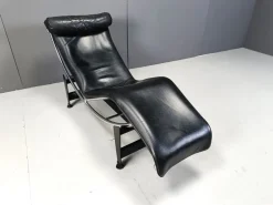 Pamono Vintage Lc4 Chaise Longue by Le Corbusier for Cassina, 1970s New