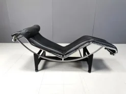 Pamono Vintage Lc4 Chaise Longue by Le Corbusier for Cassina, 1970s New