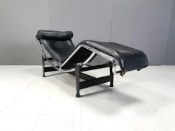 Pamono Vintage Lc4 Chaise Longue by Le Corbusier for Cassina, 1970s New