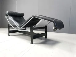 Pamono Vintage Lc4 Chaise Longue by Le Corbusier for Cassina, 1970s New