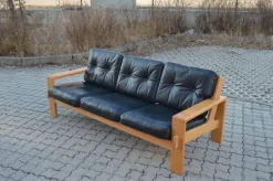 Pamono Vintage Leather Bonanza Sofa by Esko Pajamies for Asko Outlet