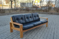 Pamono Vintage Leather Bonanza Sofa by Esko Pajamies for Asko Outlet