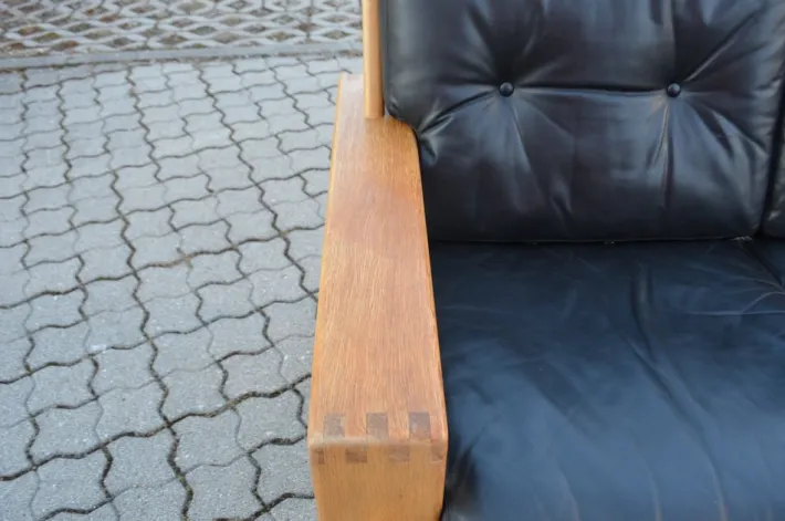 Pamono Vintage Leather Bonanza Sofa by Esko Pajamies for Asko Outlet