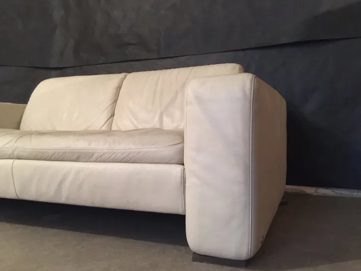 Pamono Vintage Leather Sofa from Natuzzi Hot