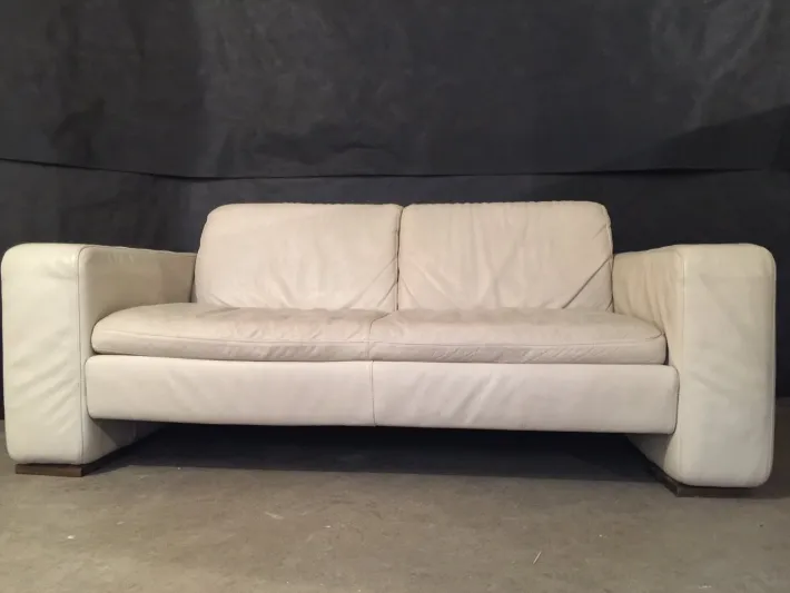 Pamono Vintage Leather Sofa from Natuzzi Hot