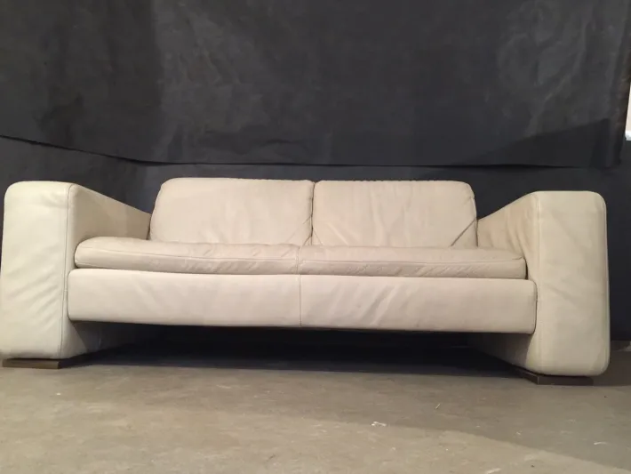 Pamono Vintage Leather Sofa from Natuzzi Hot