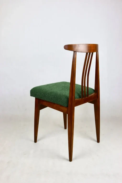 Pamono Vintage Loft Chair in Green Bouclé, 1970s Discount