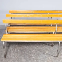 Pamono Vintage Long Bench, 1950s New