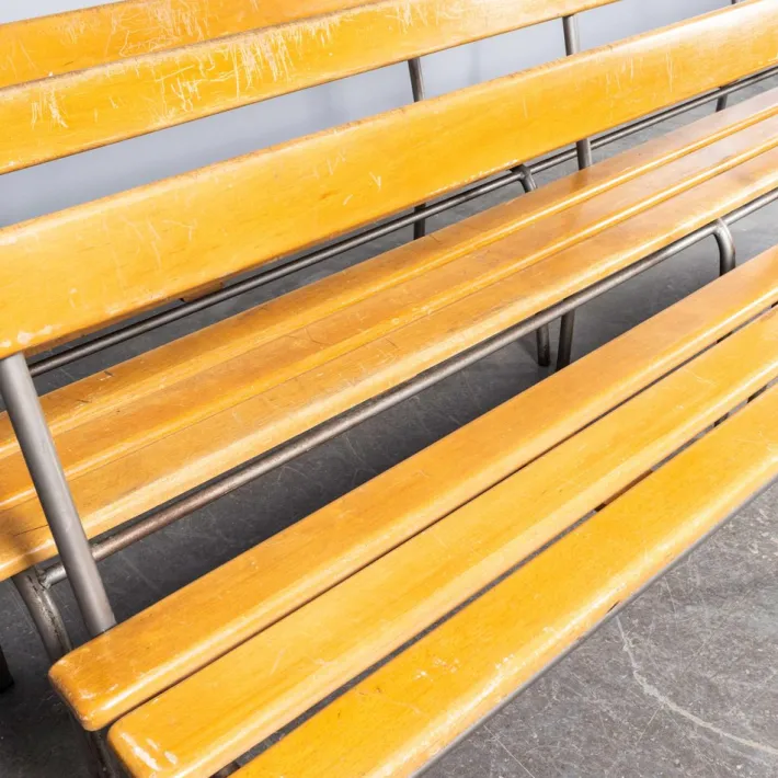 Pamono Vintage Long Bench, 1950s New