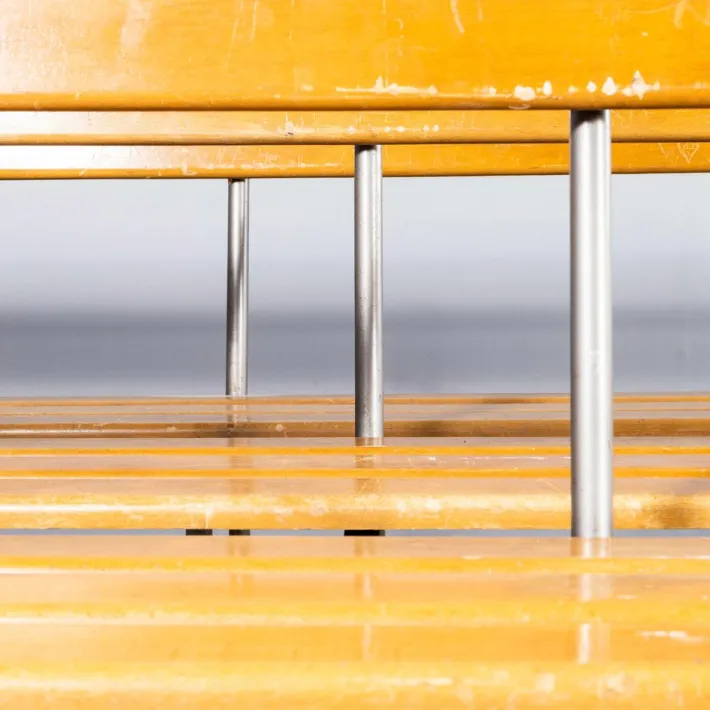 Pamono Vintage Long Bench, 1950s New