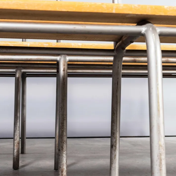 Pamono Vintage Long Bench, 1950s New