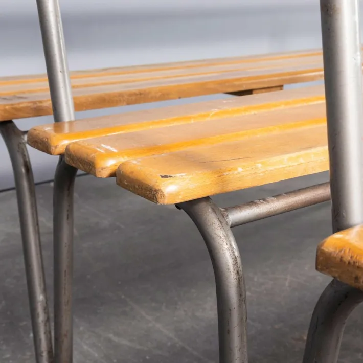 Pamono Vintage Long Bench, 1950s New