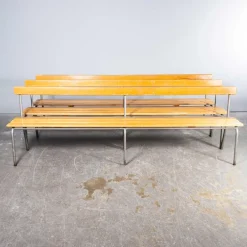 Pamono Vintage Long Bench, 1950s New