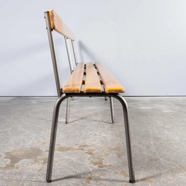 Pamono Vintage Long Bench, 1950s New