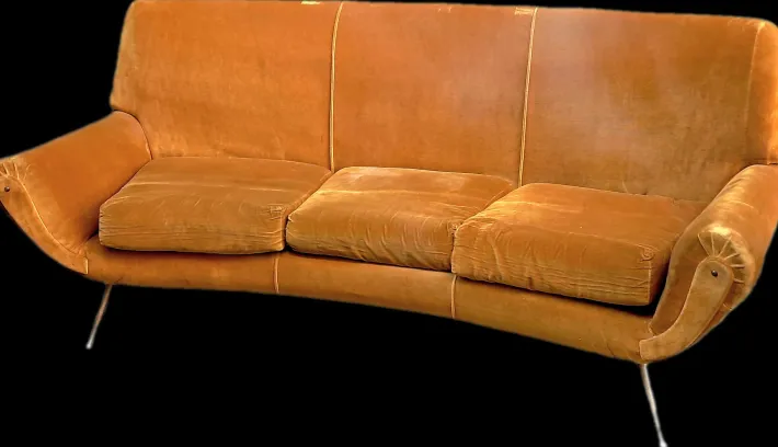 Pamono Vintage Lounge Chairs and Sofa, 1950s, Set of 3 Outlet