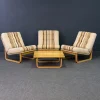 Pamono Vintage Lounge Chairs and Coffee Table, Set of 3 Discount