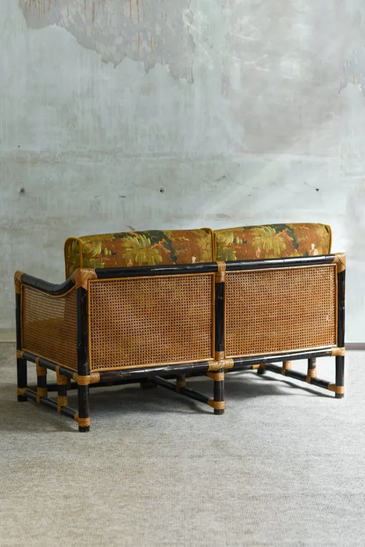 Pamono Vintage Lounge Chairs and Sofa, 1980s, Set of 3